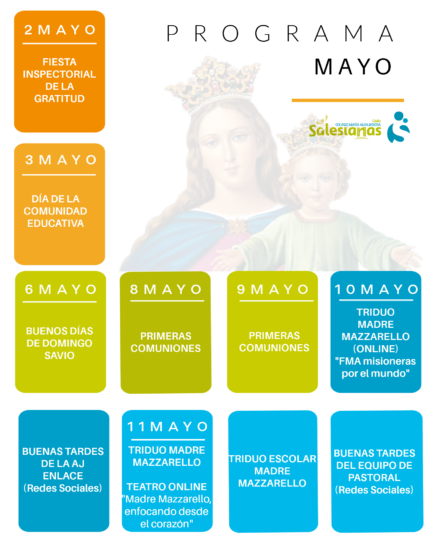 Programa mayo Salesianas 1 de 3